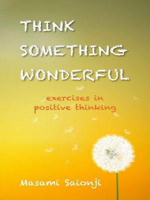 cover image of Think Something Wonderful